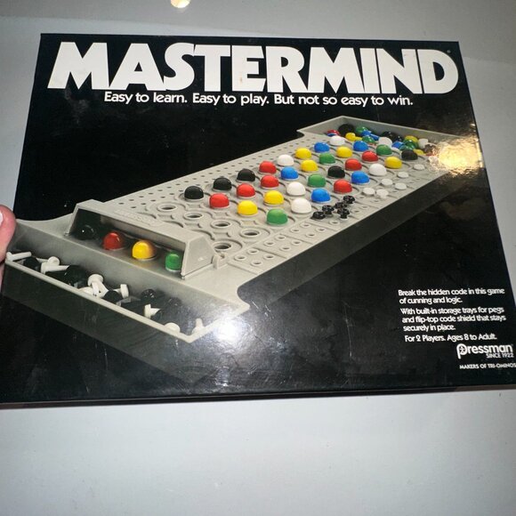 Mastermind Classic Code-Breaking Strategy Board Game by Pressman – Vintage Editi - Picture 7 of 7